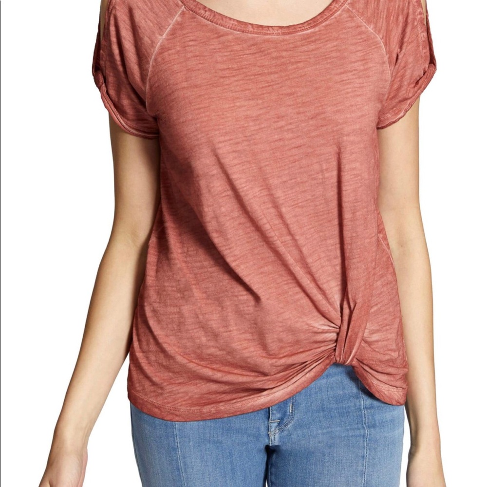 Sanctuary | Adrienne Twist Tee washed tee